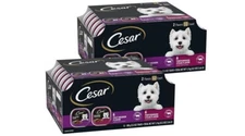 CESAR Adult Wet Dog Food Classic Loaf in Sauce Filet Mignon and Porterhouse
