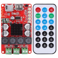 NEW TPA3116 Bluetooth Audio Receiver Power Amplifier Board 2X50W Remote Control