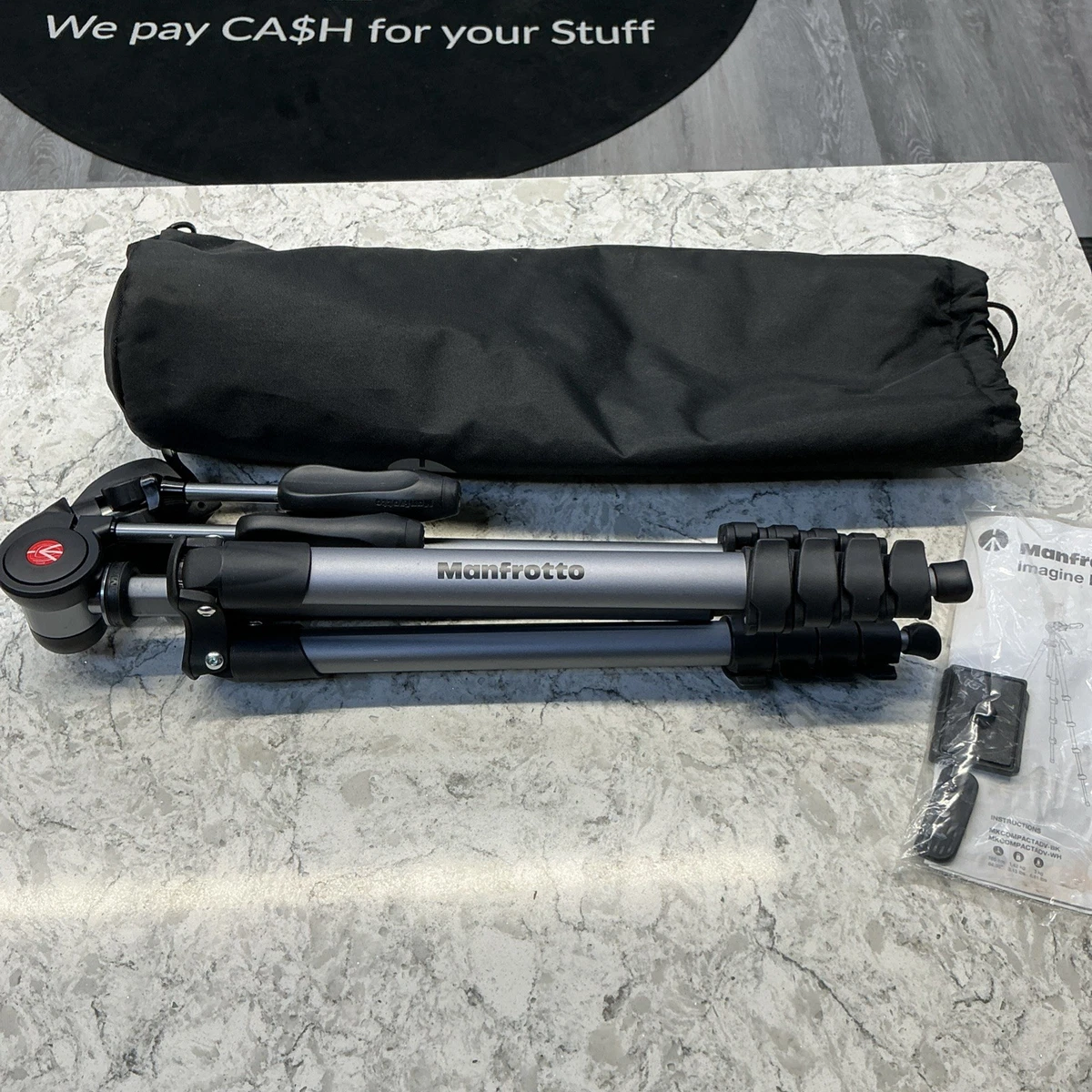 Manfrotto Pan/Tilt Head Tripod for sale | eBay