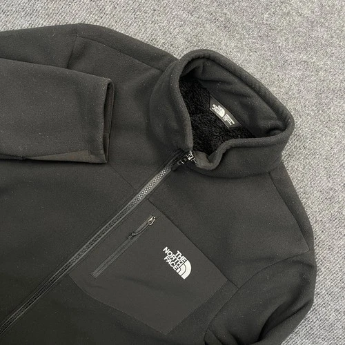 The North Face Mens Black Fleece Full Zip Jacket Size Large Gorpcore Outdoor - product listing photo