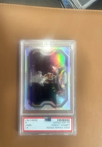 2020-21 Panini Prizm - LeBron James #1 Silver Prizm Kobe Tribute psa9