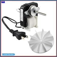 Bathroom Exhaust Fan Motor 120V 50CFM 3000RPM CW CCW 1 3/4 Shaft Replacement
