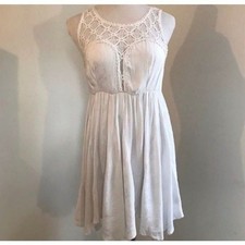 Free People Lace & Cotton Sundress Sz S