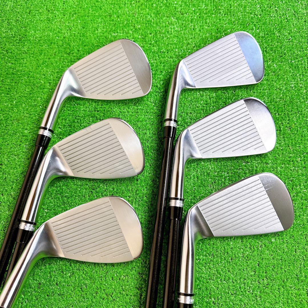 【極美品】 三浦技研 CB-302 RAUNE i75 S 6〜9.P.G 6本 Miura Giken CB-302 Iron Set 6-9+Pw+Gw RAUNE i75 Flex-S 6pcs