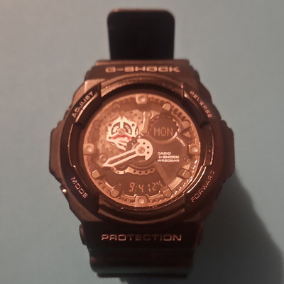 Casio G-SHOCK GA-300 Shock-Resist Ana-Digi Quartz Black Resin 200m
