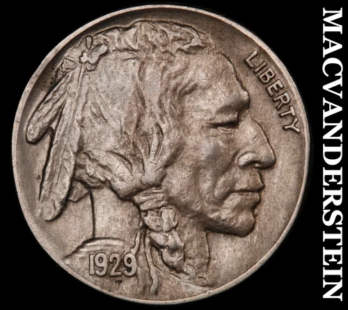 1929-S Buffalo Nickel- Almost Uncirculated Luster No Reserve #i7807