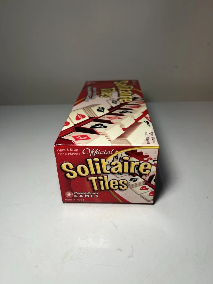 Juego Oficial de Azulejos Solitario 2002 Juegos de Movimiento Ganador NUEVO PRECINTADO 1 o 2 Jugadores Foto 3 de 4