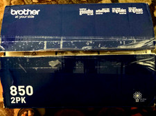 BROTHER TN850 2-PACK HIGH-YIELD BLACK TONER - TN8502PK