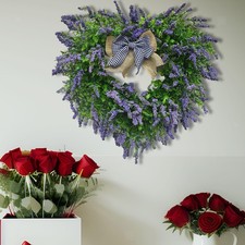Valentine's Day Heart Wreath Heart Shaped Wreath Valentines Day Decorations for