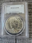 1924 S Peace Dollar PCGS AU58