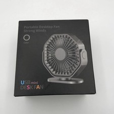 Portable Desktop Fan Strong Winds USB Mini Desk Fan