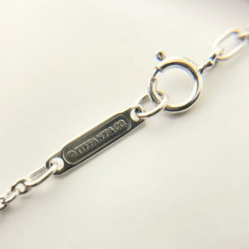 Tiffany & Co. Atlas Cube Padlock Pendant Charm Sterling Silver 925 From Japan - Picture 6 of 7