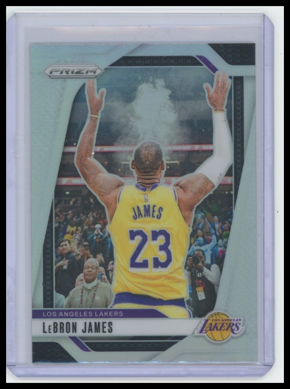 2024-25 Panini Prizm LeBron James Silver Chalk Toss #130 Lakers GOAT