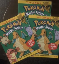 VINTAGE YOU CAN BE A POKÉMON MASTER ARTIST BOOK