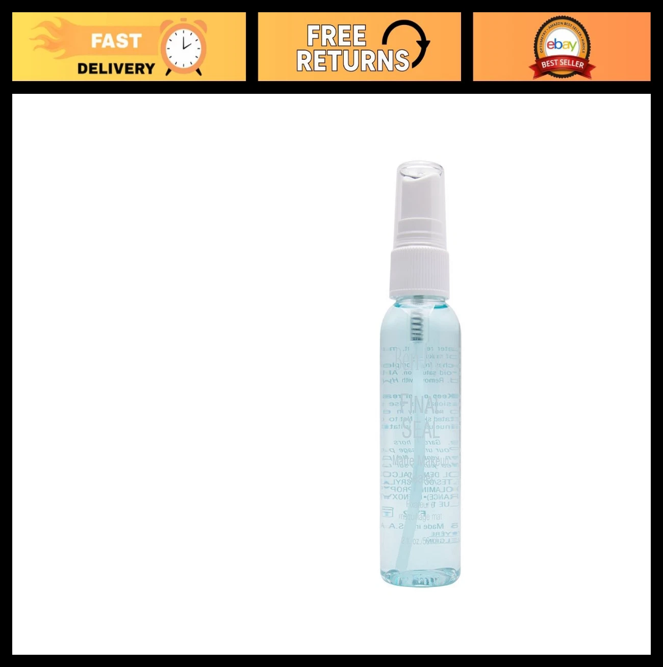 Final Makeup Sealer Spray - Long-Lasting, Waterproof, Matte Finish, 4 oz