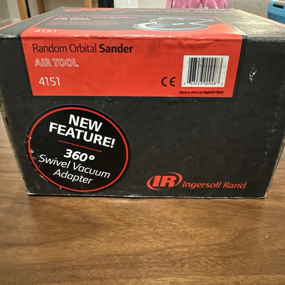 Ingersoll Rand 4151 Vacuum-Ready Random Orbital Sander w/ 6" Pad - Image 2 of 2