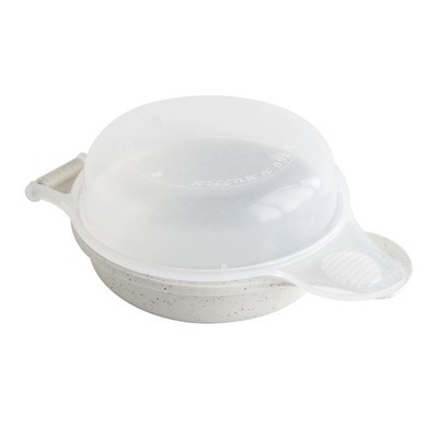Nordic Ware Microwave Eggs 'N Muffin Pan, White, 4.1'' x 4.1'' Fast Delivery