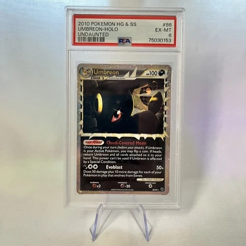 Pokemon Undaunted Umbreon Prime Holo #86 - PSA 6