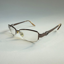 Christian Dior CD3685 LRF Eyeglasses Frame Only Italy 52-16-130 Brown Metal