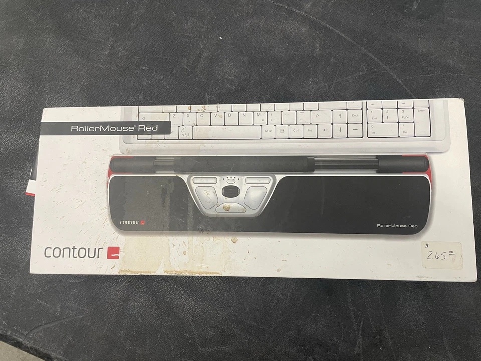 Contour Design RollerMouse Wired Mouse - Red - Image 2 of 4