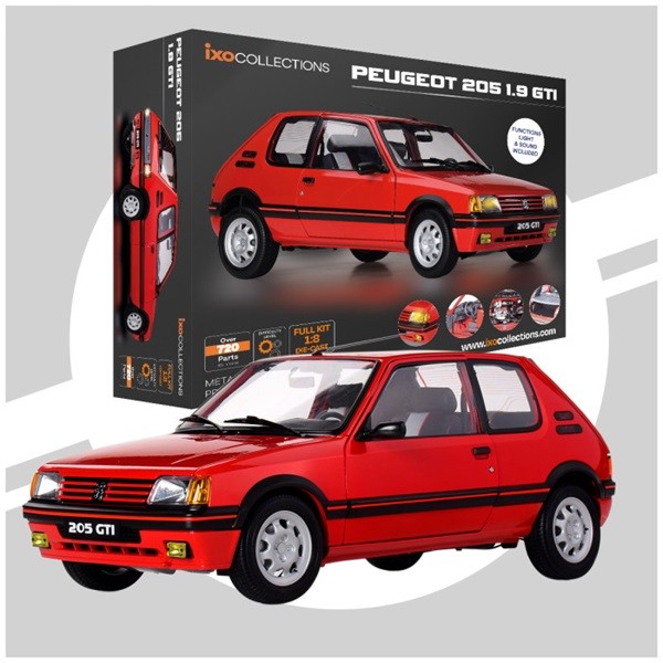 Ixo 10121 - 1:8 Peugeot 205 1.9 Gti Rot - Neu-image