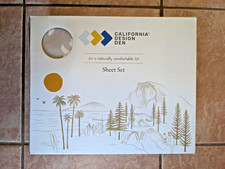 California Design Den Full Size Set - Beige, 100% Cotton Sheets