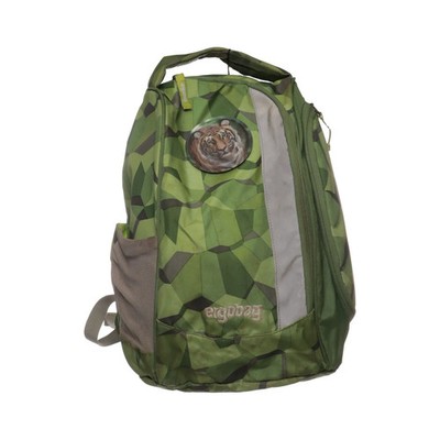 Ergobag, Rucksack, Unisex (Kinder), Polyester, Grün/Grau, Sonstiges, 25, 16 #QtB