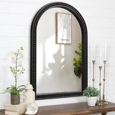 Arched Bathroom Mirrors for Wall 30"x20" Large Black Arch Mirrors with Frame ...