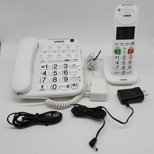 VTech SN5147 Amplified Corded/Cordless 90dB Senior Phone System