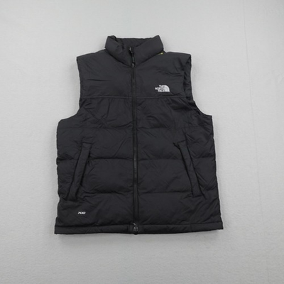 #ad The North Face Vest Mens Medium Black 700 Down Puffer 1996 Retro Nuptse Gillet $89.97