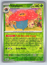 Vileplume 045/165 Scarlet & Violet 151 NM or LP Pokemon Card