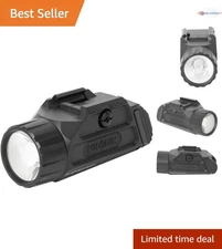 Pistol Light Anodized Aluminum 1000 Lumens Waterproof Rechargeable LED Tactical