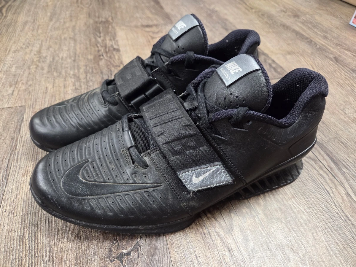 Nike Romaleos 3 Black for Sale | Authenticity Guaranteed | eBay