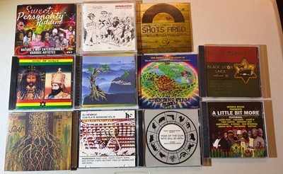Obscure Reggae, Dancehall, Dub CD Lot-11 CD's Total-Titles Listed Below