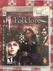 Sony Folklore (PS3) Complete w/ Case & Manual, T, NTSC-U/C, 2007 RARE