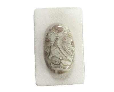 Crazy Lace Achat - Agate Cabochon 34x21 mm 26 ct. Nr. U30749