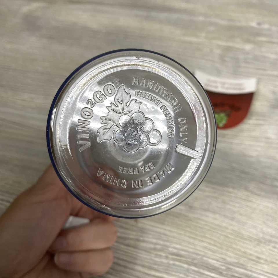 Lote de 24 copas de vino térmicas de acero Vino 2 Go aisladas de doble pared Foto 4 de 4