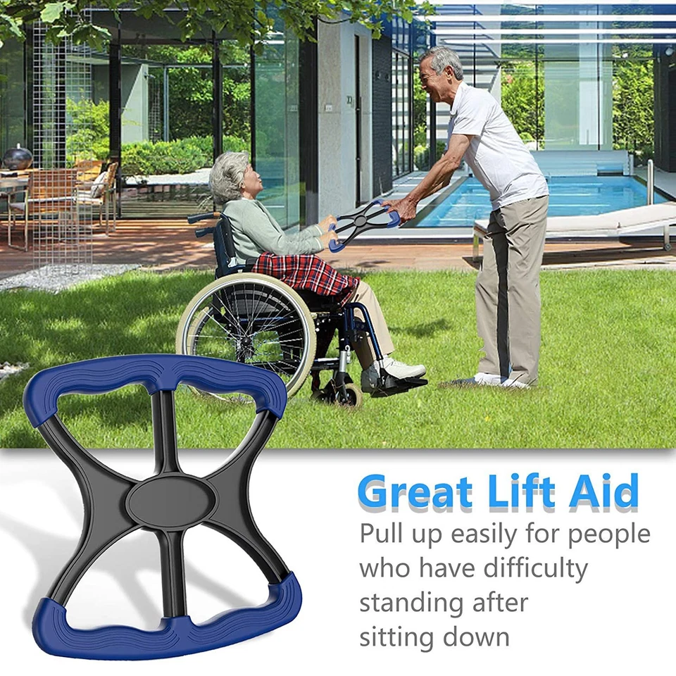 Ergonomic Standing Aid for Elderly, Non-Slip Handle, Supports 450 LBS - Image 4 of 4