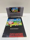 Kirby’s Avalanche (Super Nintendo) SNES Authentic Tested & Working with Manual