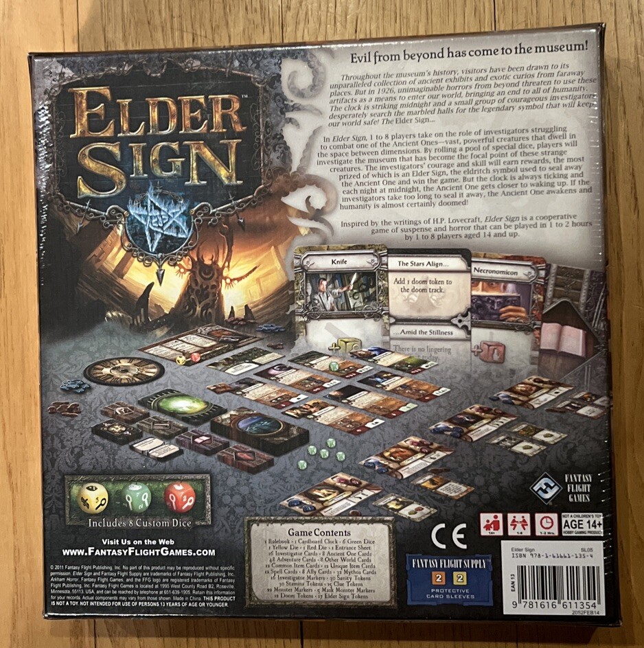 Elder Sign Board Game - New/Sealed (2011) | eBay Elder Sign Board Game - New/Sealed (2011) | eBay