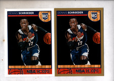 Dennis Schroeder 2013-14 NBA Hoops Gold + Base RCs (Minor Corner Wear)