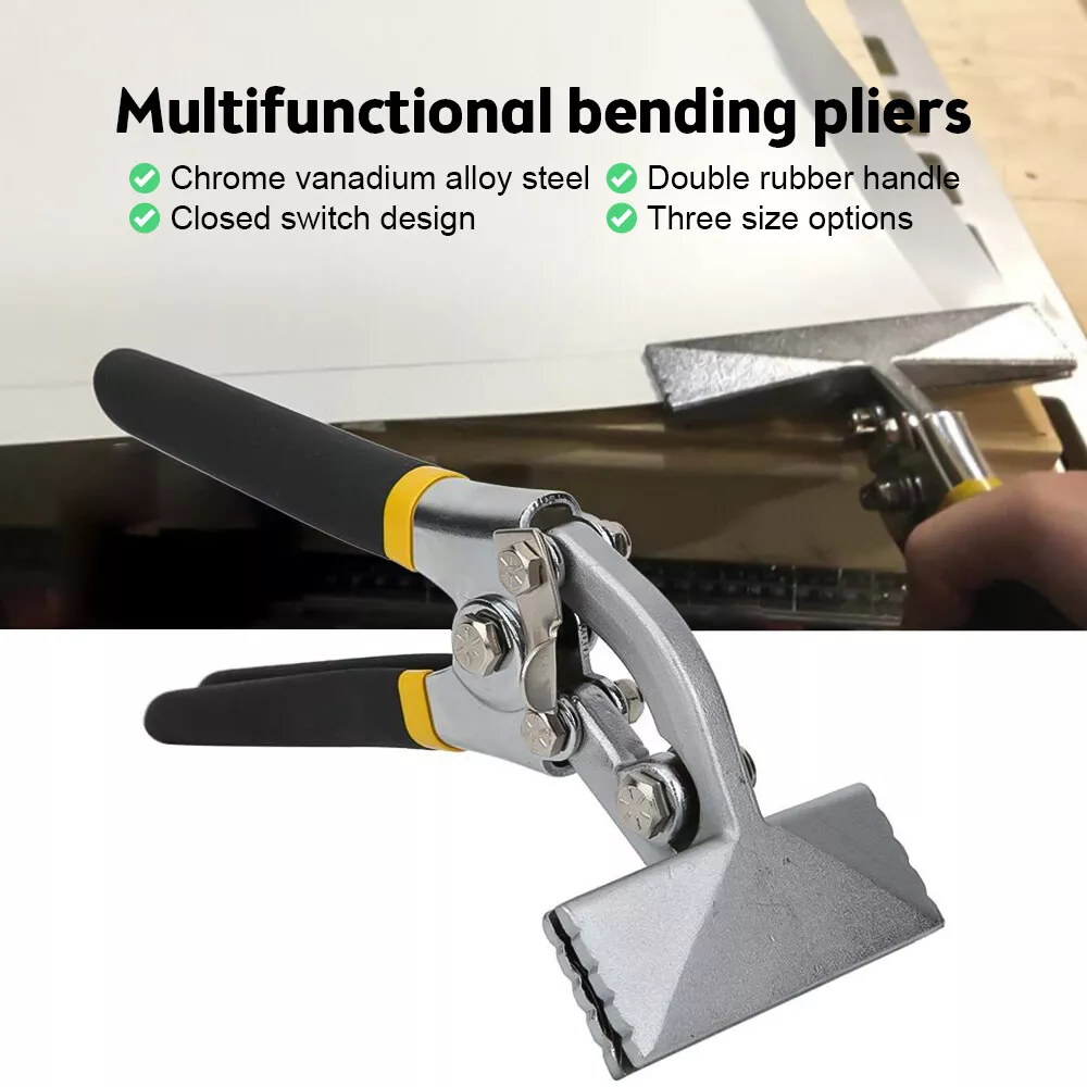 Sheet Metal Bending Pliers Hand Seamer Wide Jaw For Welding Clamps Pliers Tool