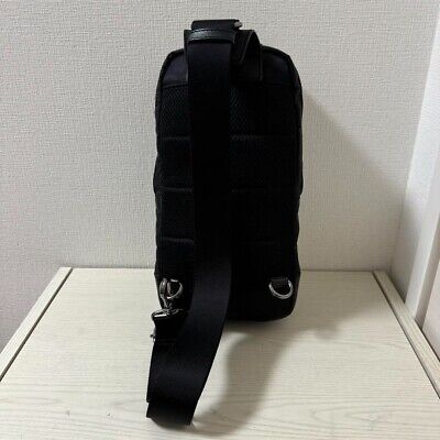 Burberry Black Label CRESTBRIDGE Body Bag color Black Check Burberry Black Label CRESTBRIDGE Body Bag color Black Check