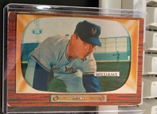 1955 Bowman Set-Break #138 Davey Williams VG+