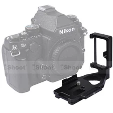 Separable Quick Release Plate/Camera Bracket Grip for Tripod Ball Head& Nikon Df