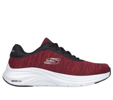 Skechers Shoes Mesh Men's Red Black Memory Foam Cushion Sport Lightweight 232627