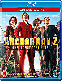 Anchorman 2 - The Legend Continues (Blu-ray, 2014)