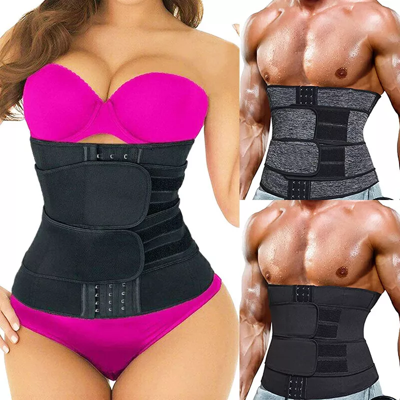 4 row hooks Sauna Seat Corset waist trainer for women lower belly