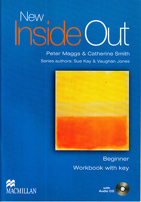 Macmillan NEW INSIDE OUT Beginner Workbook with Key & Audio CD 1405070609 @ NEW