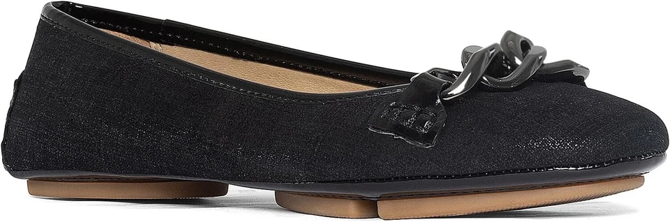 Pisos de ballet Donald Pliner Raya para mujer, planos de lujo talla 6,5, nuevos en caja $188 Foto 2 de 4